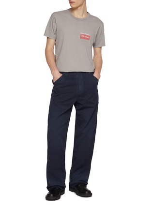模特儿示范图 - 点击放大 - MAISON MARGIELA - I Am A Fan Cotton T-Shirt