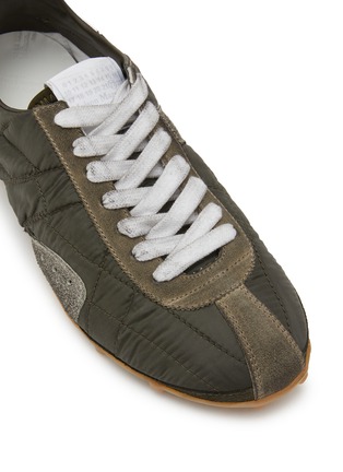 细节 - 点击放大 - MAISON MARGIELA - 女款 SPRINTERS 拼接运动鞋