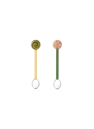 首图 –点击放大 - ICHENDORF MILANO - Lollipop Spoons Set — Yellow/Green