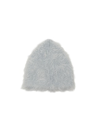 模特儿示范图 - 点击放大 - MM6 MAISON MARGIELA - 毛绒针织冷帽