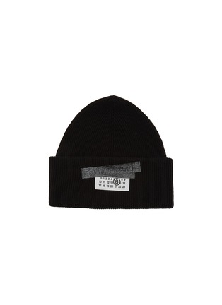 首图 - 点击放大 - MM6 MAISON MARGIELA - LOGO 饰针织帽