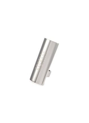 细节 - 点击放大 - MM6 MAISON MARGIELA - Engraved Numeric Metal Ring