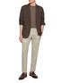 模特儿示范图 - 点击放大 - PT TORINO - Garment Dyed Superlight Wool Pants