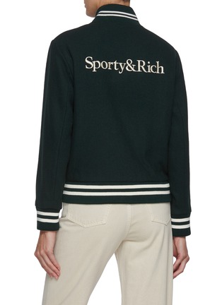背面 - 点击放大 - SPORTY & RICH - Yankees Serif Varsity Jacket
