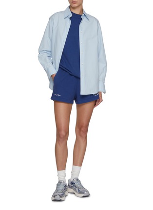 模特儿示范图 - 点击放大 - SPORTY & RICH - Hotel Du Cap T-shirt