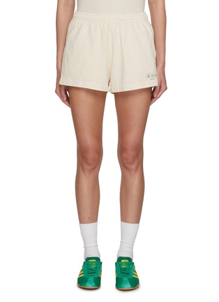 首图 - 点击放大 - SPORTY & RICH - X The Carlyle Script Cotton Disco Short