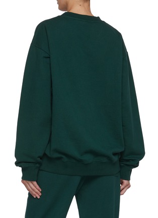 背面 - 点击放大 - SPORTY & RICH - The Carlyle Script Embroidered Sweatshirt