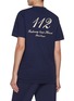 背面 - 点击放大 - SPORTY & RICH - X Le Bristol Paris Faubourg Cotton T-Shirt