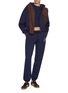 模特儿示范图 - 点击放大 - SPORTY & RICH - X Le Bristol Paris Faubourg Cotton T-Shirt