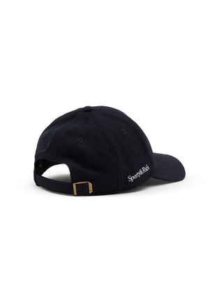 模特儿示范图 - 点击放大 - SPORTY & RICH - NY Yankees Wool Blend Baseball Cap