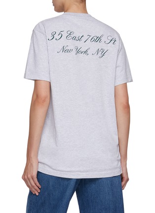 背面 - 点击放大 - SPORTY & RICH - X The Carlyle Cotton Souvenir T-Shirt