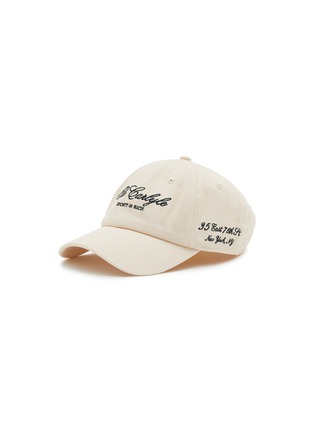 首图 - 点击放大 - SPORTY & RICH - X The Carlyle Embroidered Cotton Twill Hat