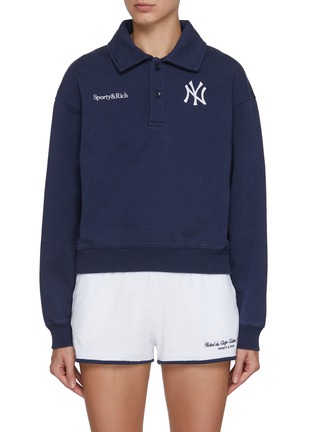首图 - 点击放大 - SPORTY & RICH - Yankees Serif Polo Shirt