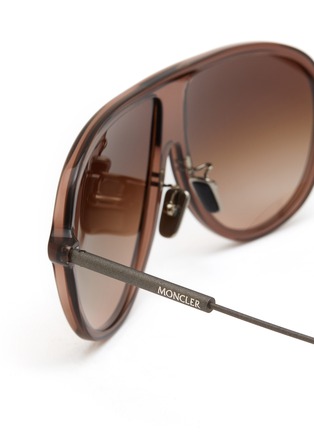 细节 - 点击放大 - MONCLER - Glyde Acetate Pilot Sunglasses