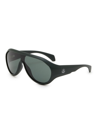首图 - 点击放大 - MONCLER - Sport Injected Frame Pilot Sunglasses