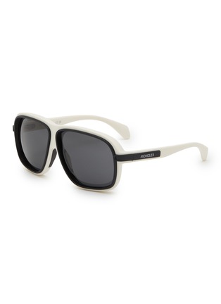 首图 - 点击放大 - MONCLER EYEWEAR - Sport Injected Frame Square Sunglasses
