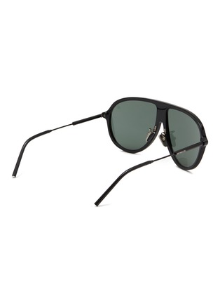 模特儿示范图 - 点击放大 - MONCLER - Glyde Acetate Pilot Sunglasses
