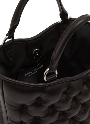 细节 - 点击放大 - MAISON MARGIELA - Mini Glam Slam Embroidery Leather Tote Bag