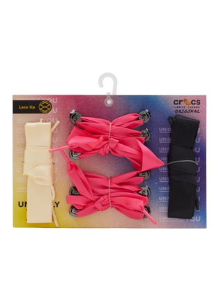 首图 - 点击放大 - CROCS - Ribbon Lace Jibbitz Charm — Set Of 4