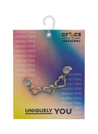首图 - 点击放大 - CROCS - Triple Heart Chain Jibbitz Charm