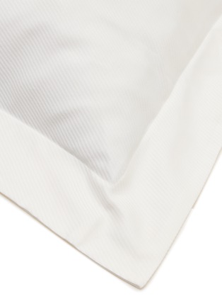 细节 –点击放大 - FRETTE - Leisure Twill Pillow Case — Milk