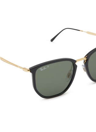 细节 - 点击放大 - RAY-BAN - Acetate Irregular Unisex Sunglasses
