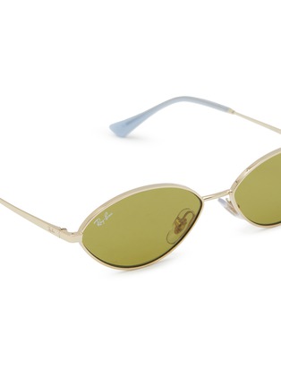 细节 - 点击放大 - RAY-BAN - Metal Oval Unisex Sunglasses