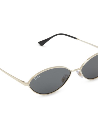 细节 - 点击放大 - RAY-BAN - Metal Oval Unisex Sunglasses