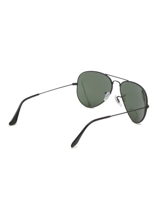 模特儿示范图 - 点击放大 - RAY-BAN - Metal Pilot Unisex Sunglasses