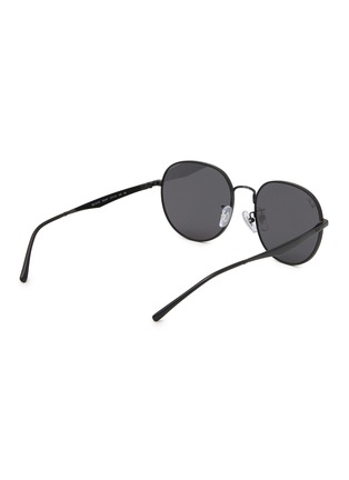 模特儿示范图 - 点击放大 - RAY-BAN - Metal Round Unisex Sunglasses