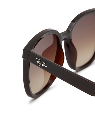 细节 - 点击放大 - RAY-BAN - Injected Irregular Frame Sunglasses