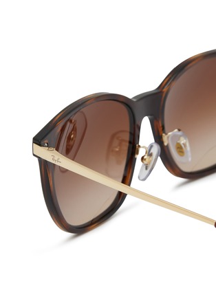 细节 - 点击放大 - RAY-BAN - Injected Frame Square Unisex Sunglasses