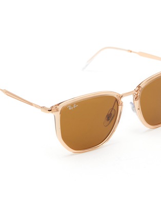 细节 - 点击放大 - RAY-BAN - Acetate Irregular Unisex Sunglasses