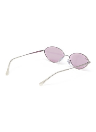 模特儿示范图 - 点击放大 - RAY-BAN - Metal Oval Unisex Sunglasses