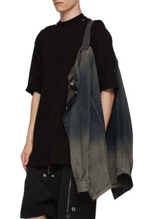 细节 - 点击放大 - RICK OWENS - Fogpocket Degrade Denim Outer Shirt