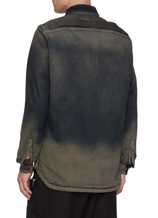 背面 - 点击放大 - RICK OWENS - Fogpocket Degrade Denim Outer Shirt
