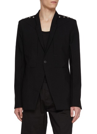 首图 - 点击放大 - RICK OWENS - 扣饰西装外套
