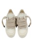 细节 - 点击放大 - RICK OWENS - Jumbolace Calf Hair Women's Low Top Sneakers