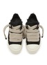 细节 - 点击放大 - RICK OWENS - Jumbolace Calf Hair Women's Low Top Sneakers