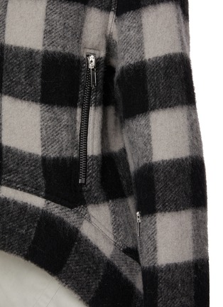  - RICK OWENS - 不规则下摆羊毛夹克