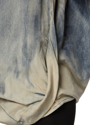  - RICK OWENS - 不对称剪裁牛仔上衣