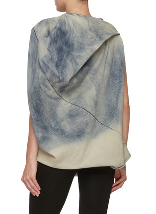 背面 - 点击放大 - RICK OWENS - 不对称剪裁牛仔上衣