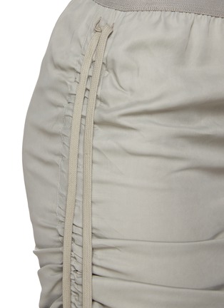  - RICK OWENS - 褶皱加长半身裙