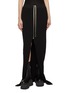 首图 - 点击放大 - RICK OWENS DRKSHDW - Slit Front Cotton Pillar Skirt
