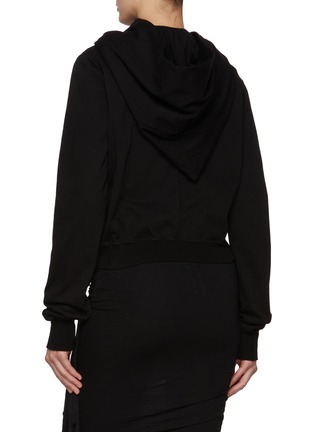 背面 - 点击放大 - RICK OWENS DRKSHDW - Mountain Zip Up Cotton Hoodie