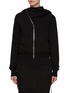 首图 - 点击放大 - RICK OWENS DRKSHDW - Mountain Zip Up Cotton Hoodie