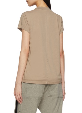 背面 - 点击放大 - RICK OWENS DRKSHDW - Short Sleeve Logo Cotton T-Shirt
