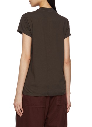 背面 - 点击放大 - RICK OWENS DRKSHDW - Short Sleeve Logo Cotton T-Shirt