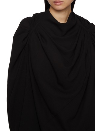  - RICK OWENS - Multiway Draped Wool Dress