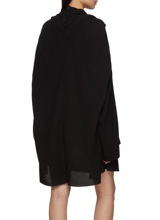 背面 - 点击放大 - RICK OWENS - Multiway Draped Wool Dress